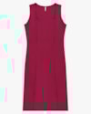 Vestido Midi Plus Size Canelado em Viscose - Cereja Rosa - Cabernet  P-03fd4f3b-2f03-4f23-97c6-0af183be48b4