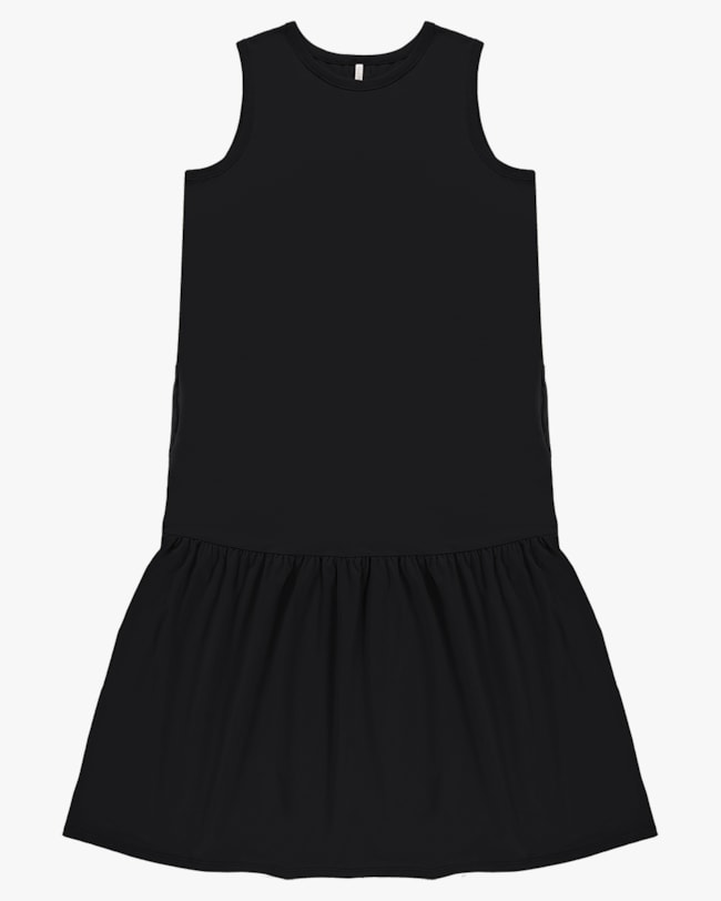 Vestido Midi Plus Size com Bolso em Meia Malha - Preto-52536b21-5cff-49dd-85e3-8f076103b51a