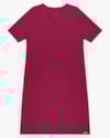 Vestido Midi Plus Size em Viscose com Bolsos - Cereja Rosa - Cabernet  P-5d070ca7-cec4-46f3-8a1a-434dfa81efed