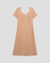 Vestido Midi Plus Size em Viscose Estampada Cereja Rosa Bege-d485057c-6dcc-47cf-afef-a78bc6a50cb2