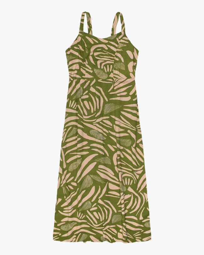 Vestido Midi Plus Size Estampado Cereja Rosa-47407917-546b-4eec-8e49-9c55be281372