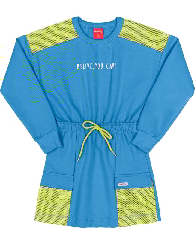 Vestido Moletom Menina Kely Kety Recortes-31facba9-48c4-4d65-b915-0d0ceb0cfb19